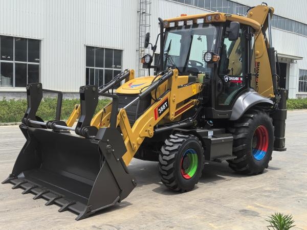 客戶定制款SHANMON 挖掘裝載機(jī)